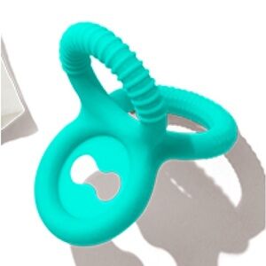 Lovevery Silicone Triple Teether | Charmer Kit | Montessori Baby Developmental